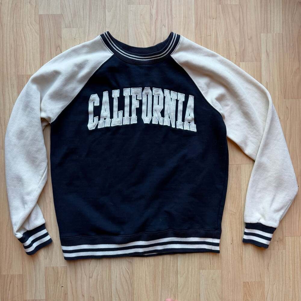 New York Popular California Crewneck Retro Sweatshirt